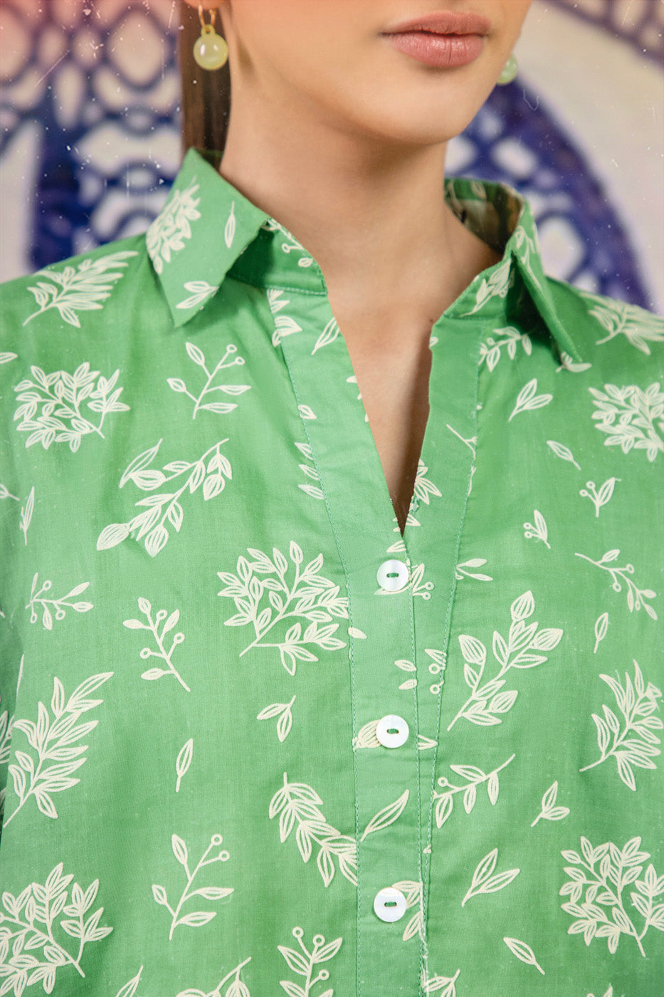 Printed Cambric Kurti