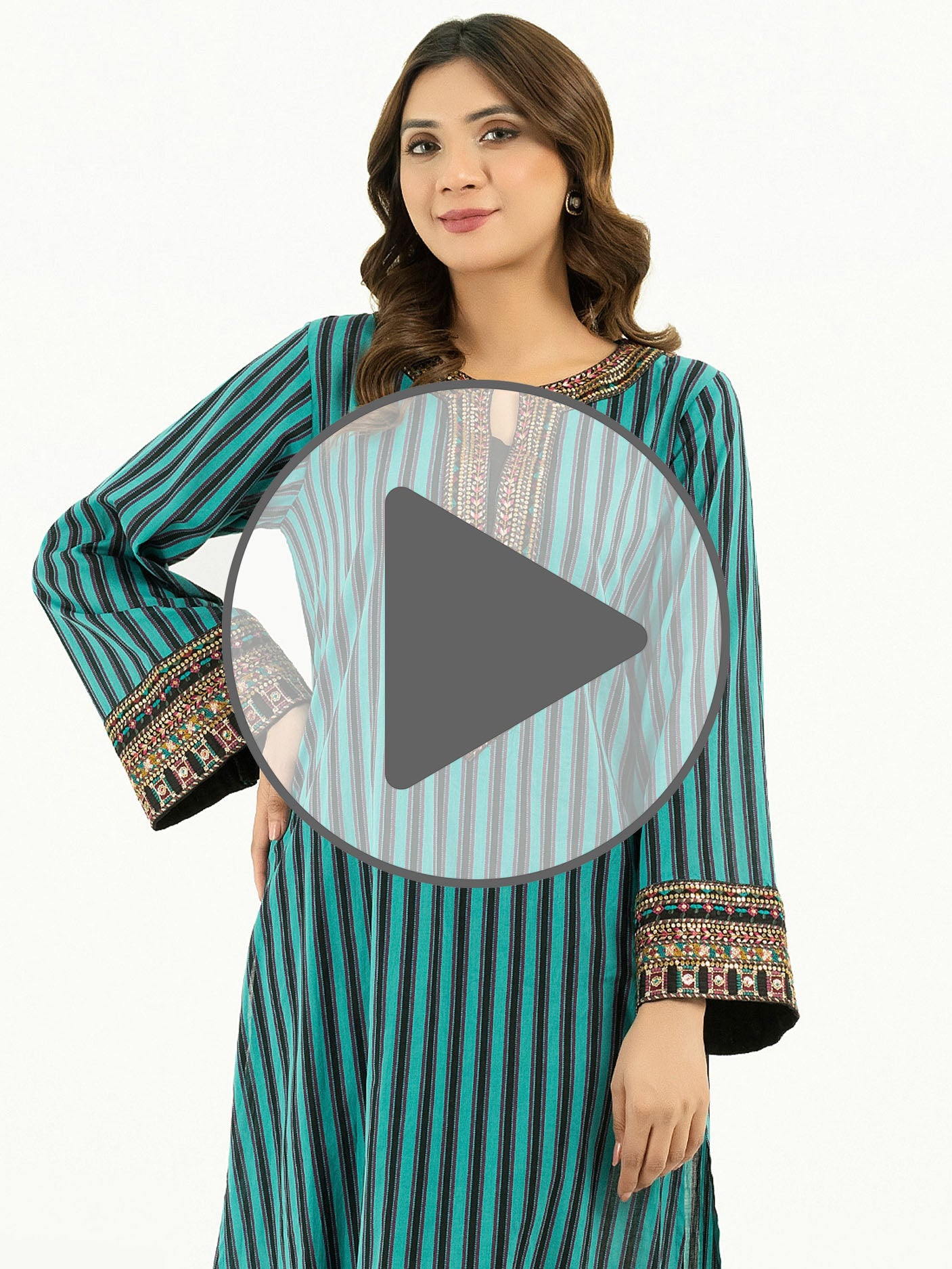 Limelight - Lawn Shirt-Embroidered (Pret)