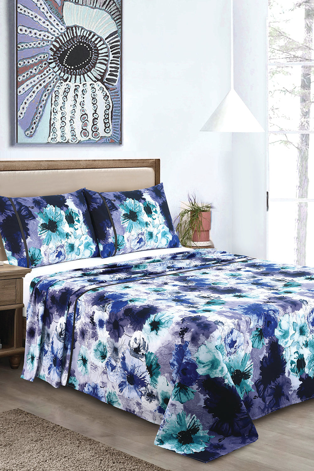 Nishat Linen - Purpurean Sheet Set