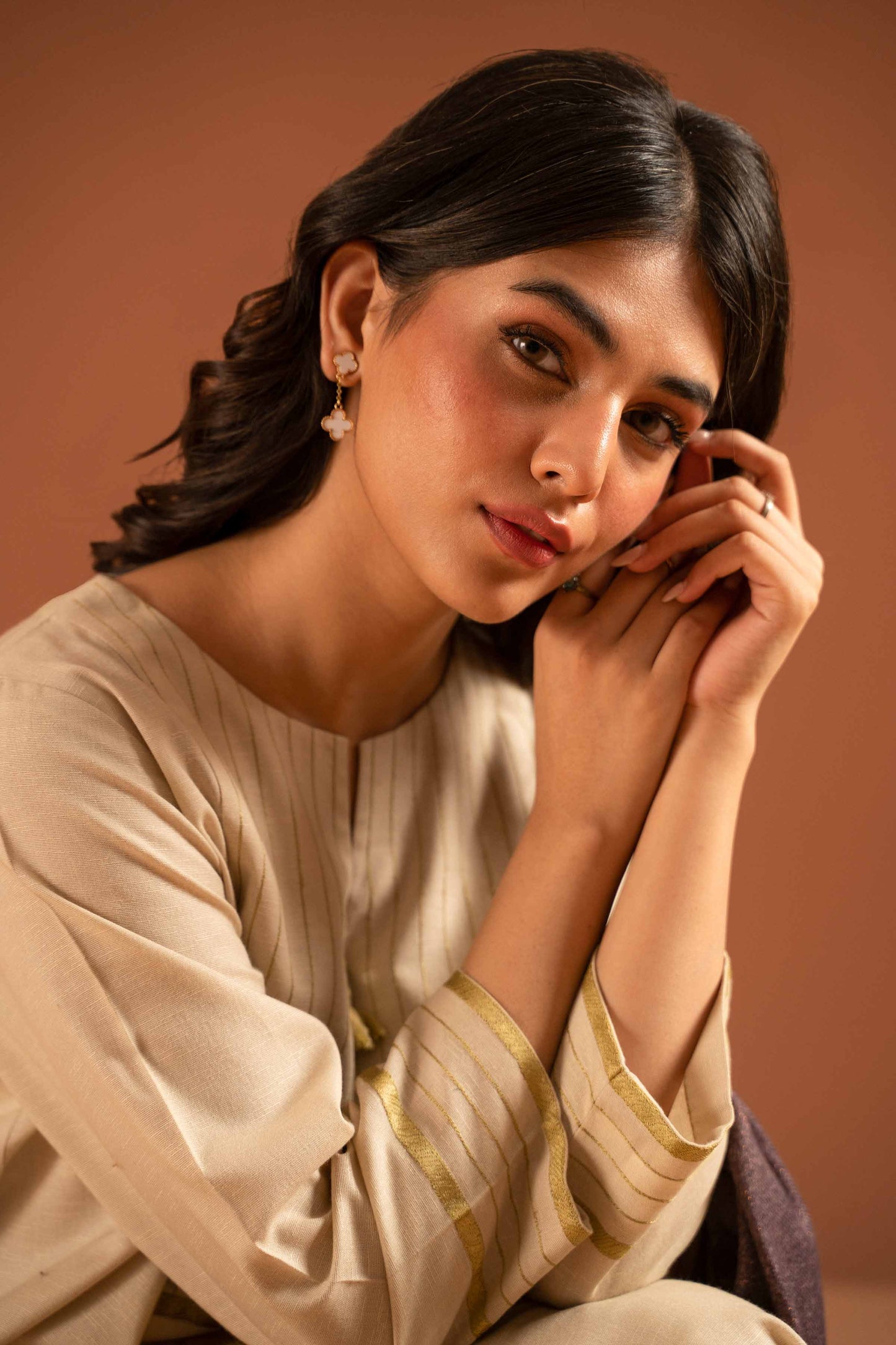 Nishat Linen - 3 Piece - Embroidered Suit - PW23-103