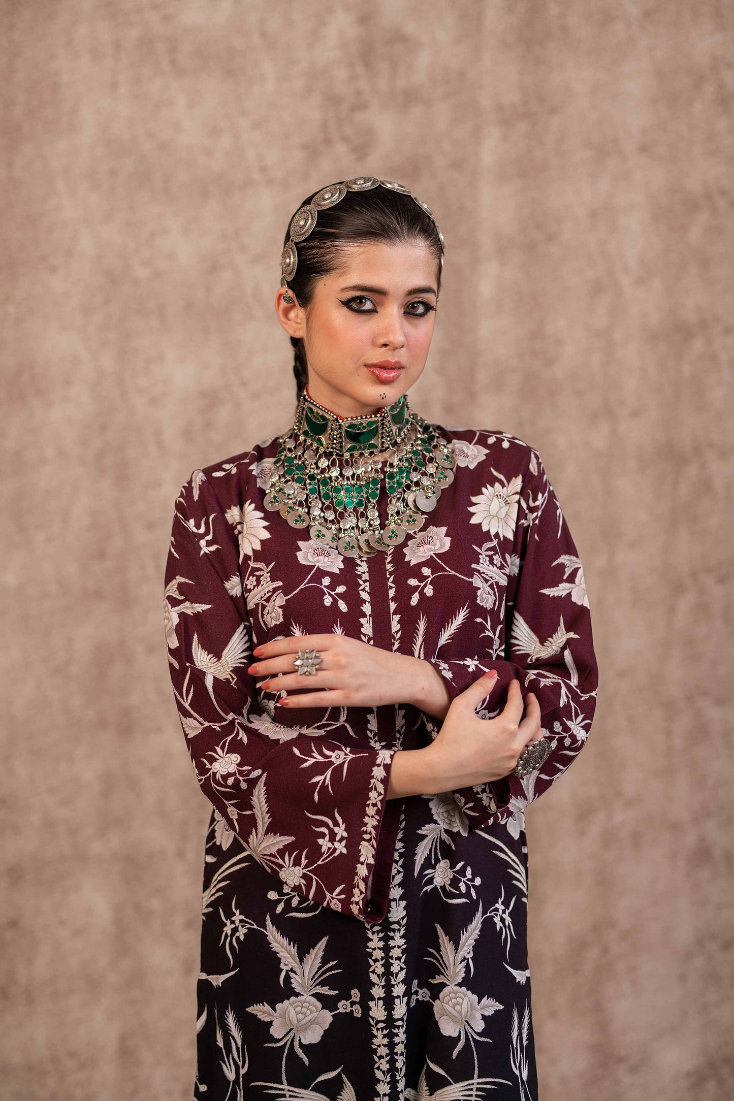 Nishat Linen - Printed Shirt - PW23-135