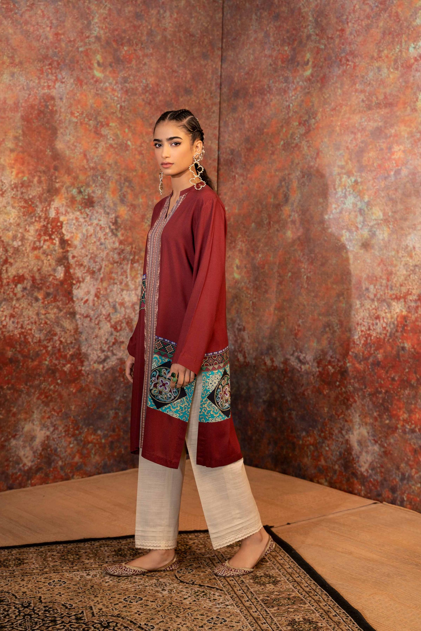 Nishat Linen - Printed Shirt - PW23-162