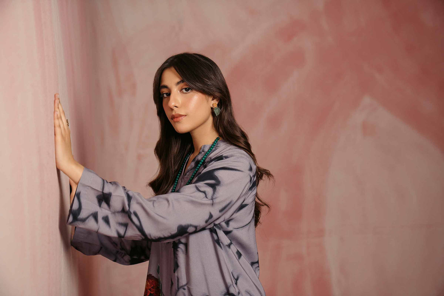 Nishat Linen - Printed Shirt - PW23-180