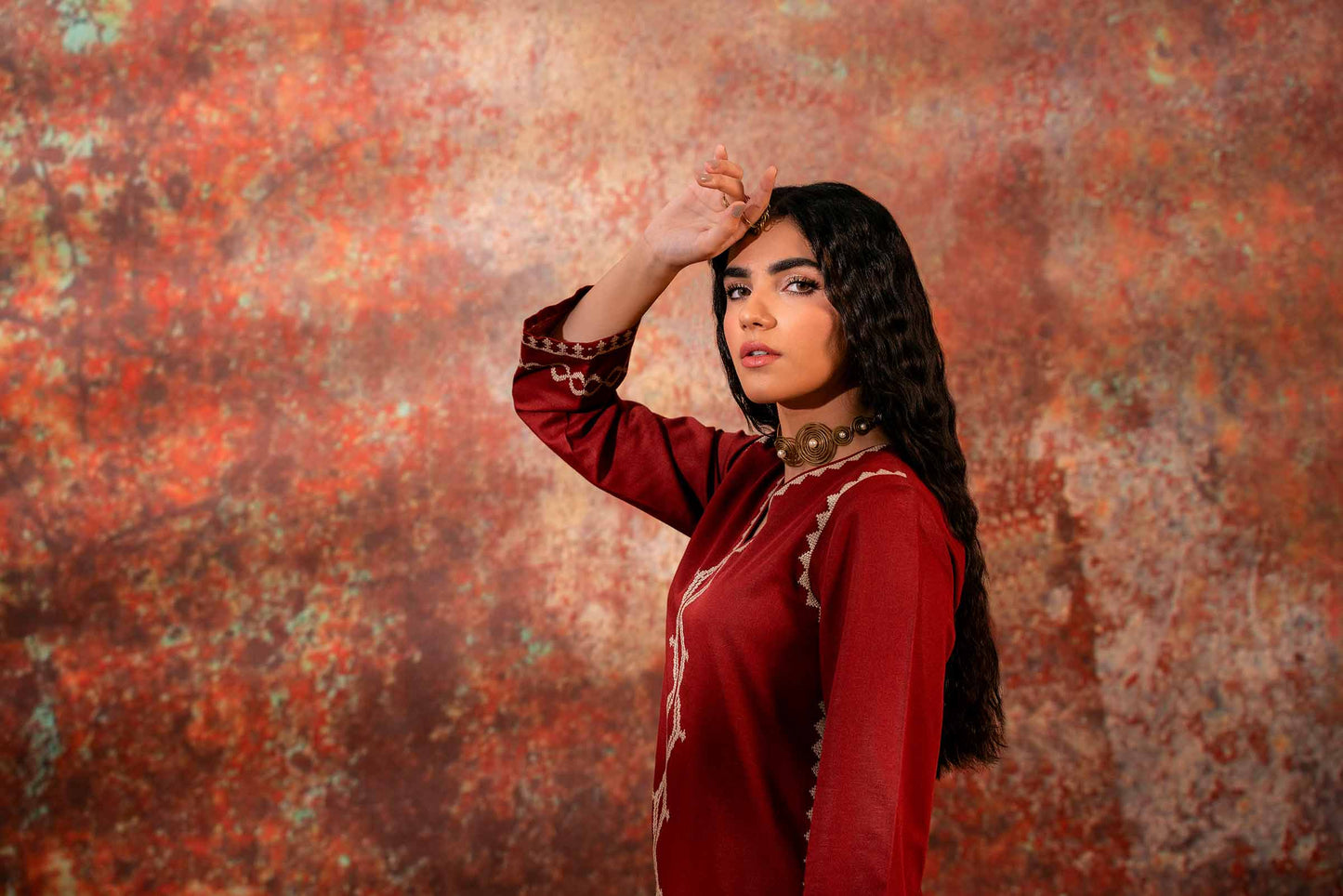 Nishat Linen - 2 Piece - Embroidered Suit - PW23-19