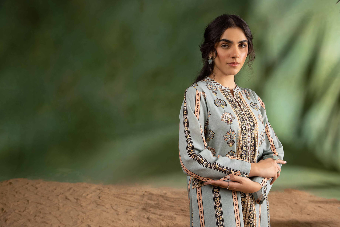 Nishat Linen - 2 Piece - Printed Suit - PW23-196
