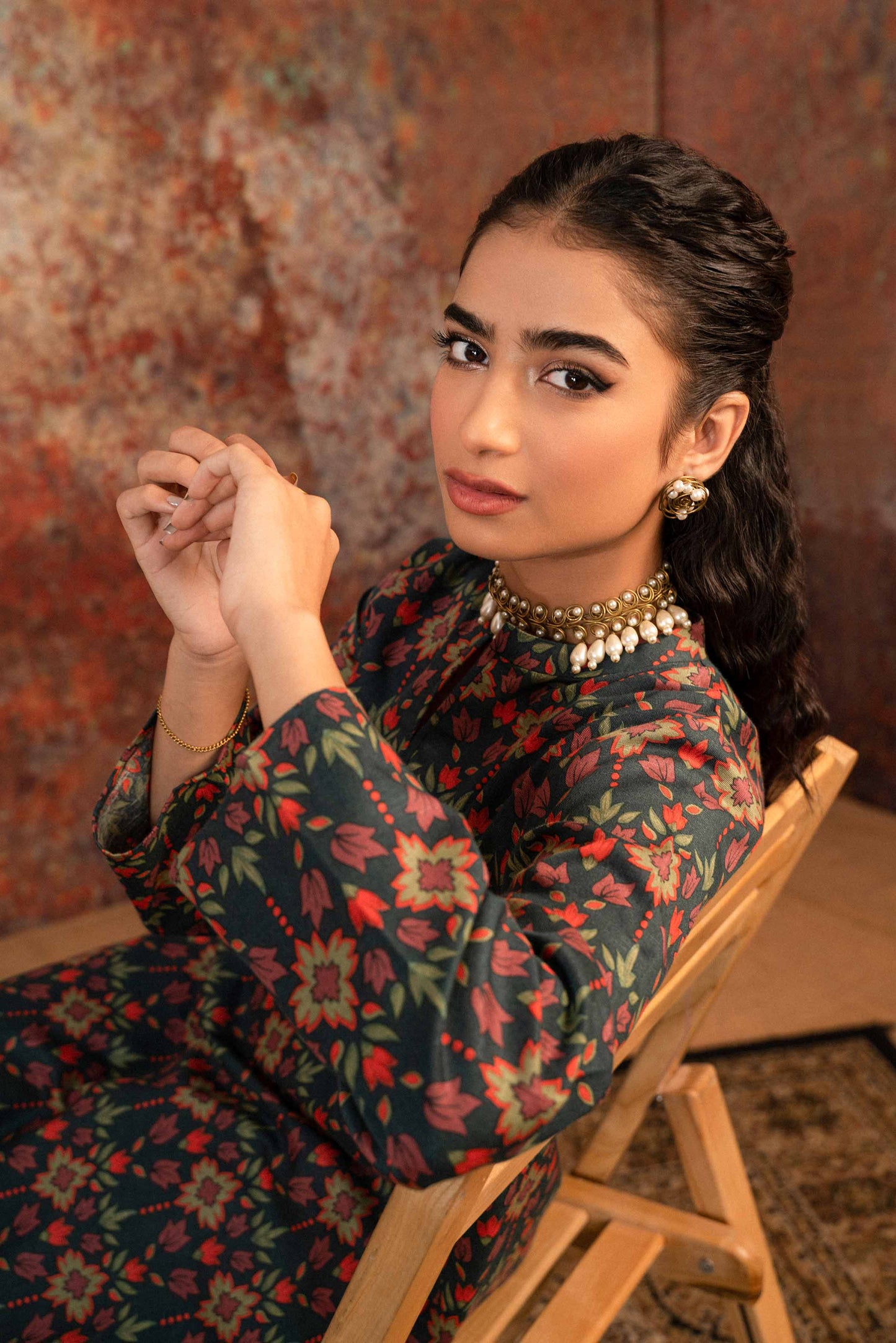 Nishat Linen - Printed Shirt - PW23-241