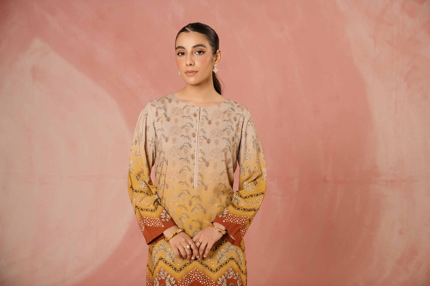Nishat Linen - 2 Piece - Printed Suit - PW23-288