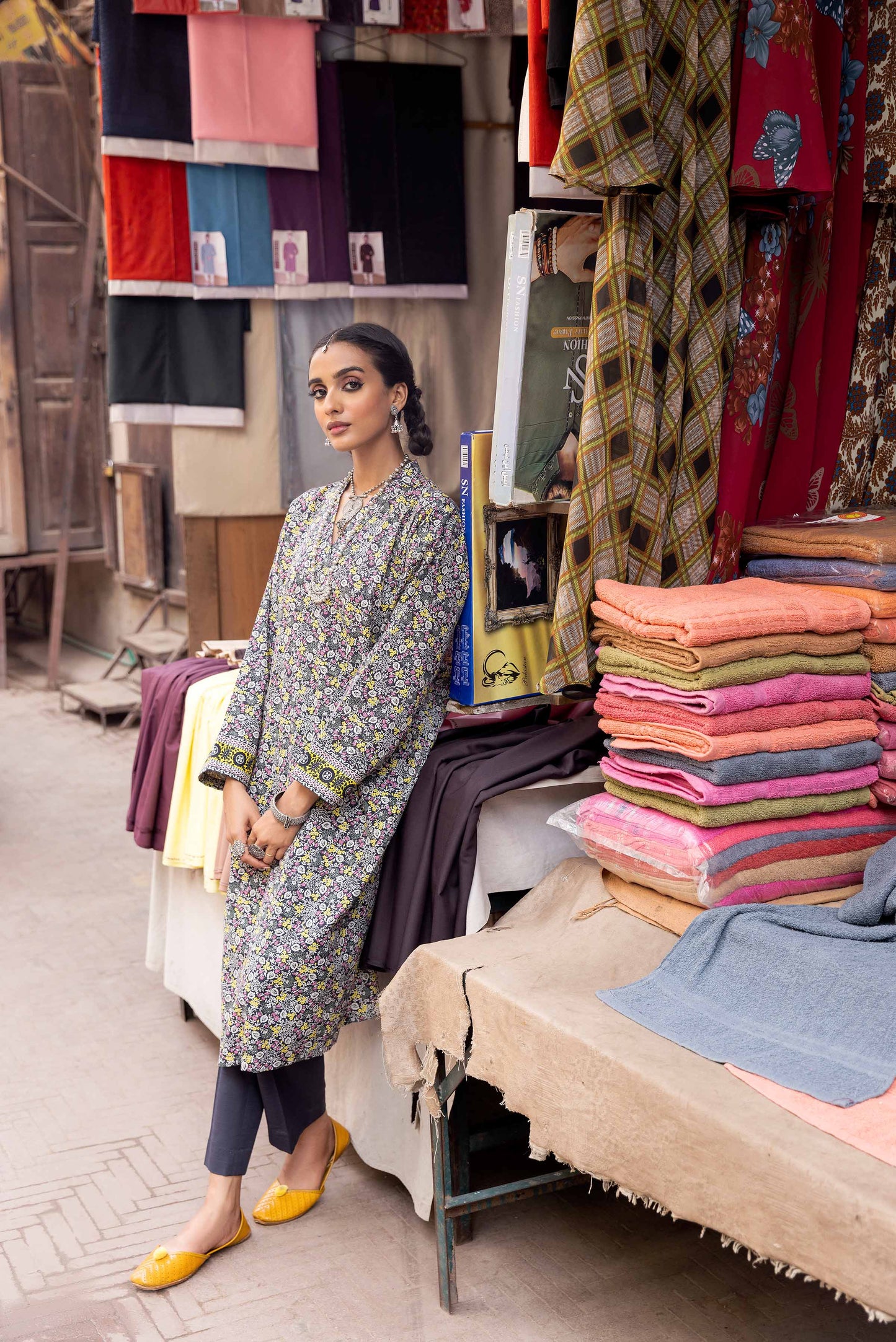 Nishat Linen - 2 Piece - Printed Suit - PW23-318