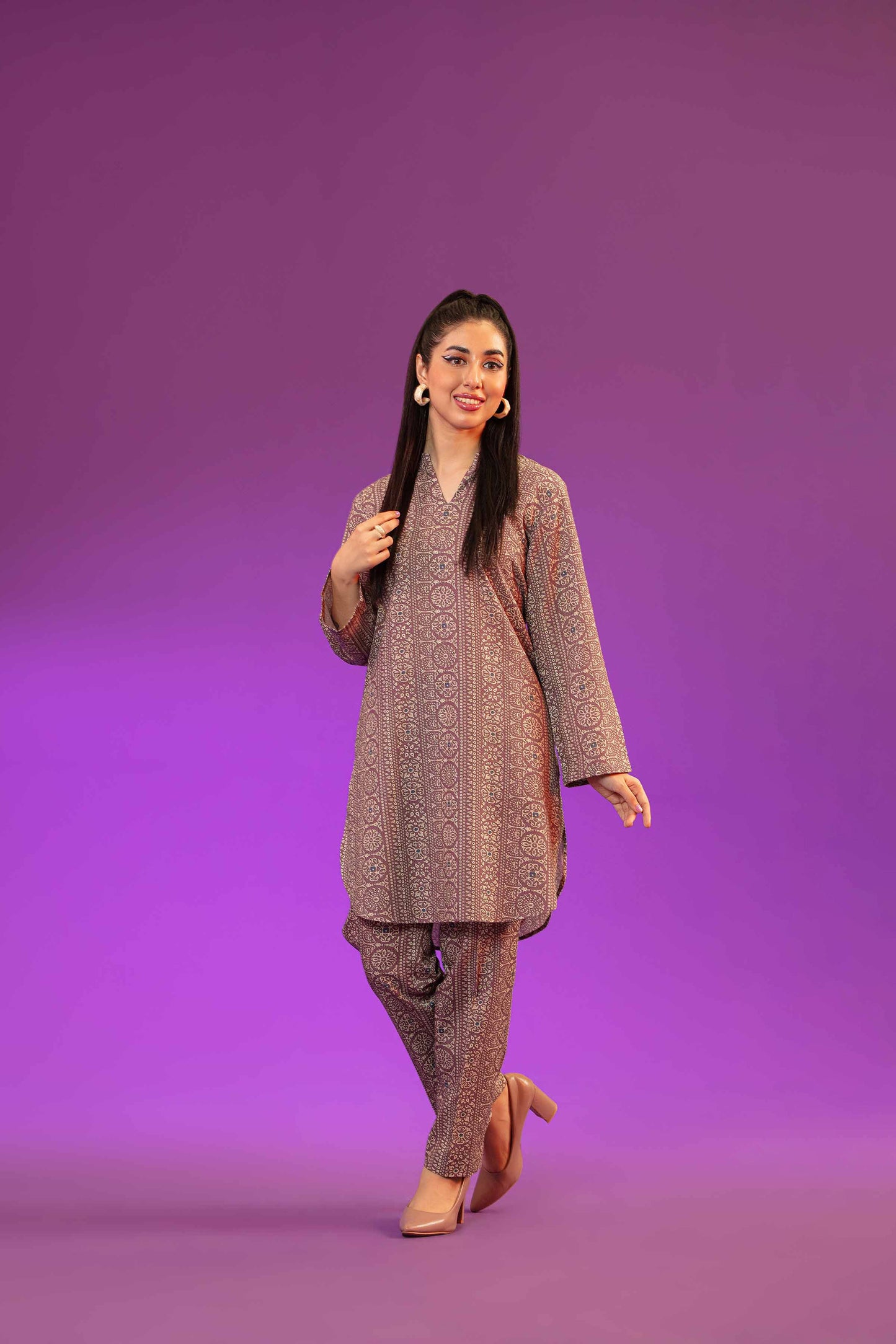 Nishat Linen - 2 Piece - Printed Suit - PW23-352
