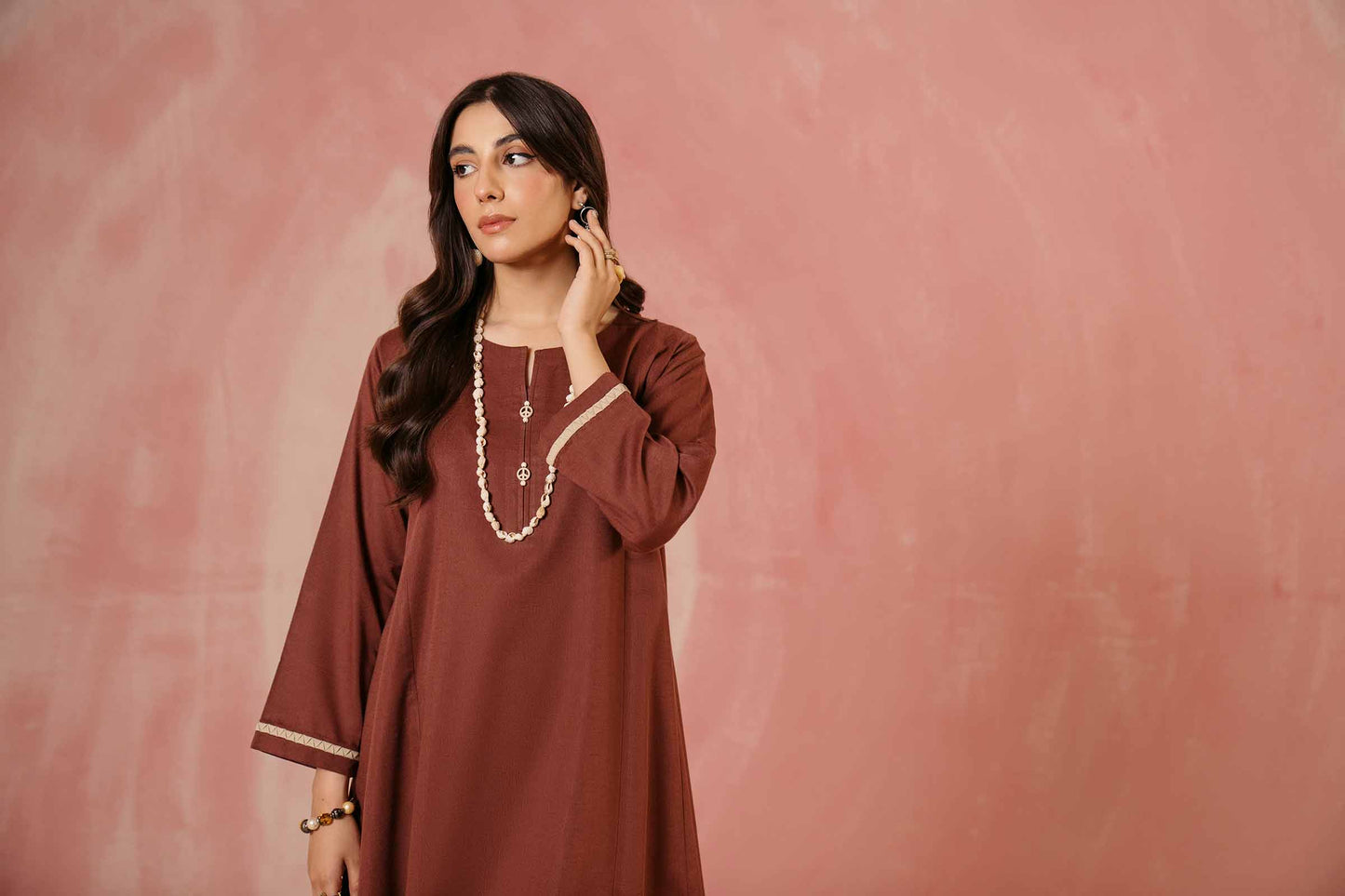 Nishat Linen - Basic Kurta - PW23-89