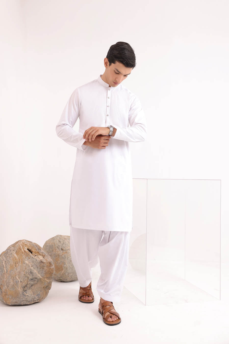 Dyed Suraj Shalwar