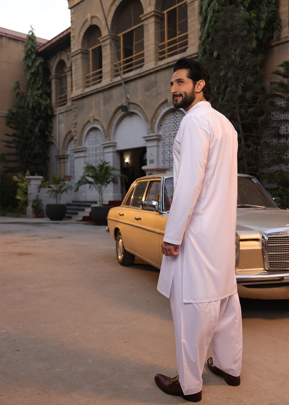 Dyed Suraj Shalwar