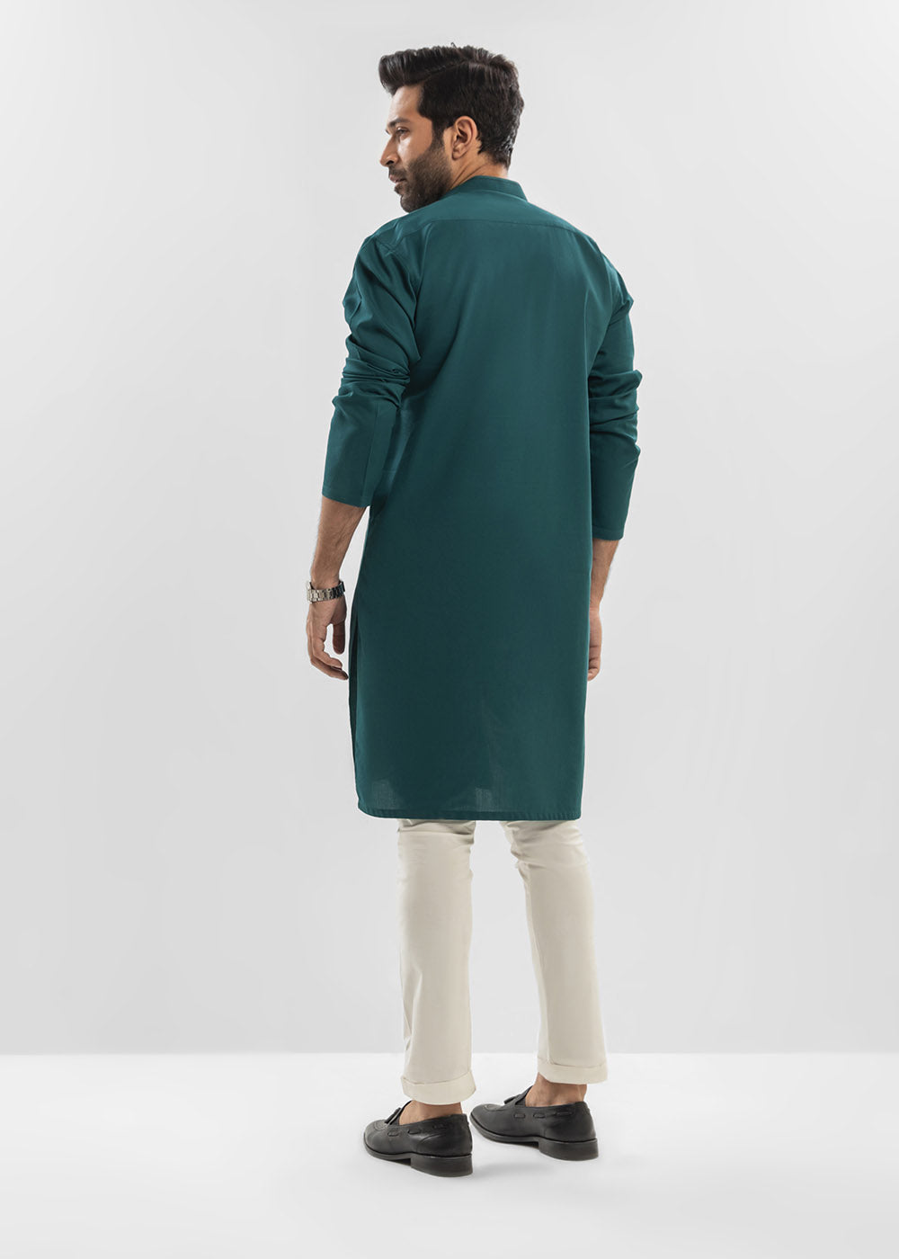 Dyed Cotton Kurta