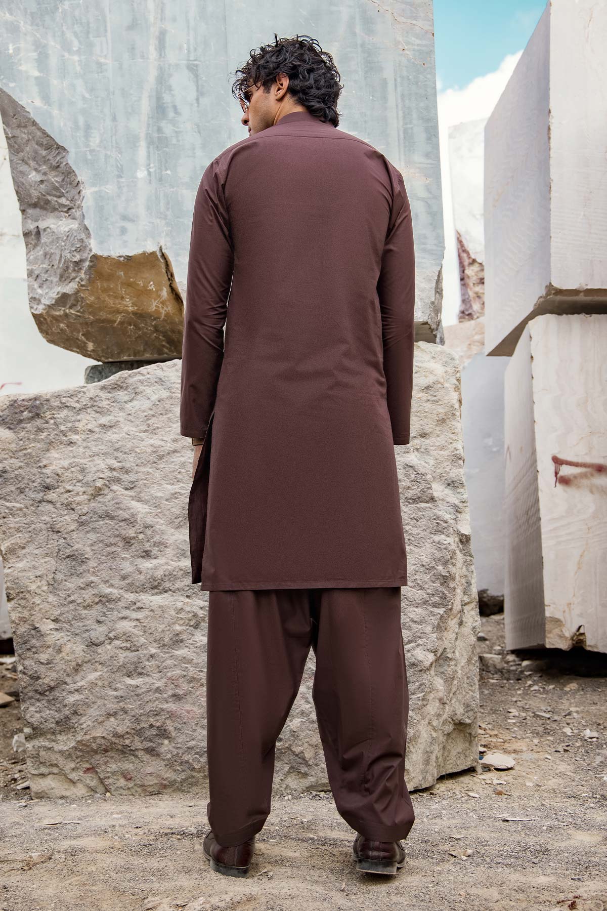 Dyed Arctic Premium Kurta Shalwar