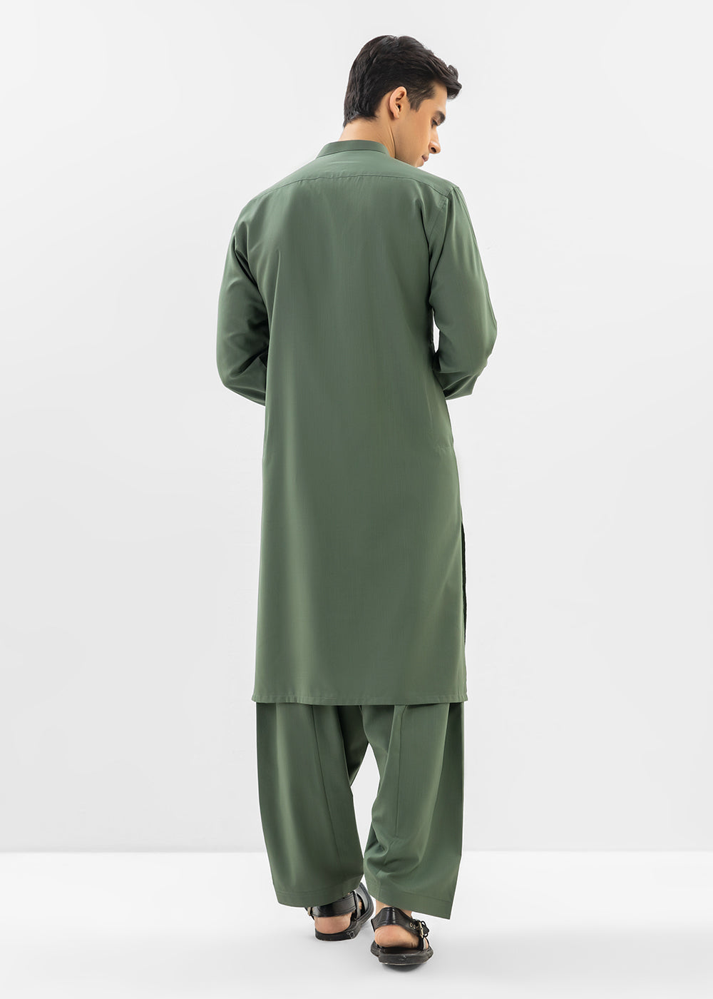 Dyed Blended Shalwar Kameez