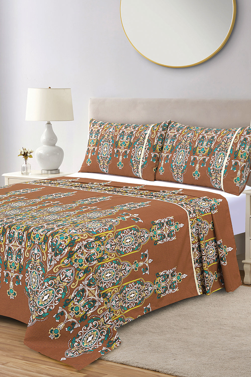 Nishat Linen - Ring Stone Sheet Set