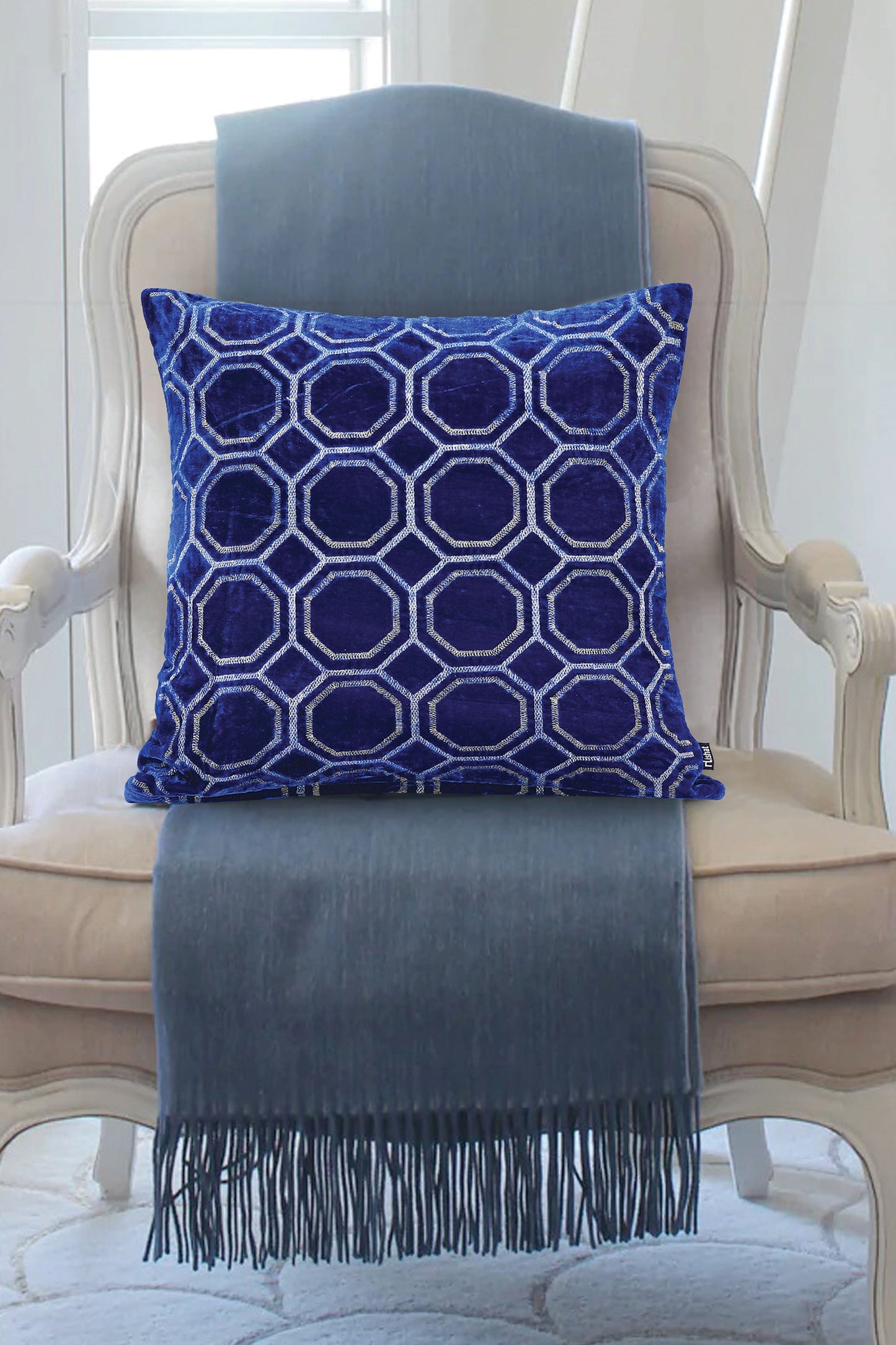 Nishat Linen - Romance Cushion Cover Emb