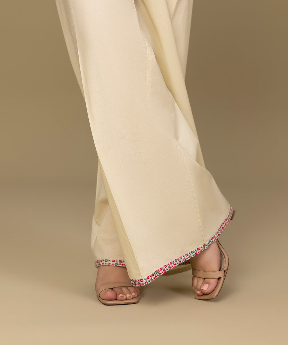 Sapphire - Embroidered Cambric Culottes