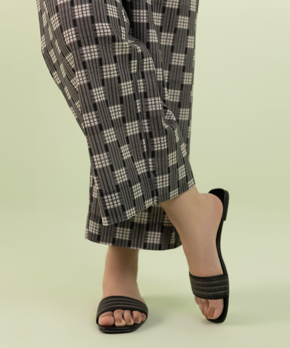 Sapphire - Printed Khaddar Culottes