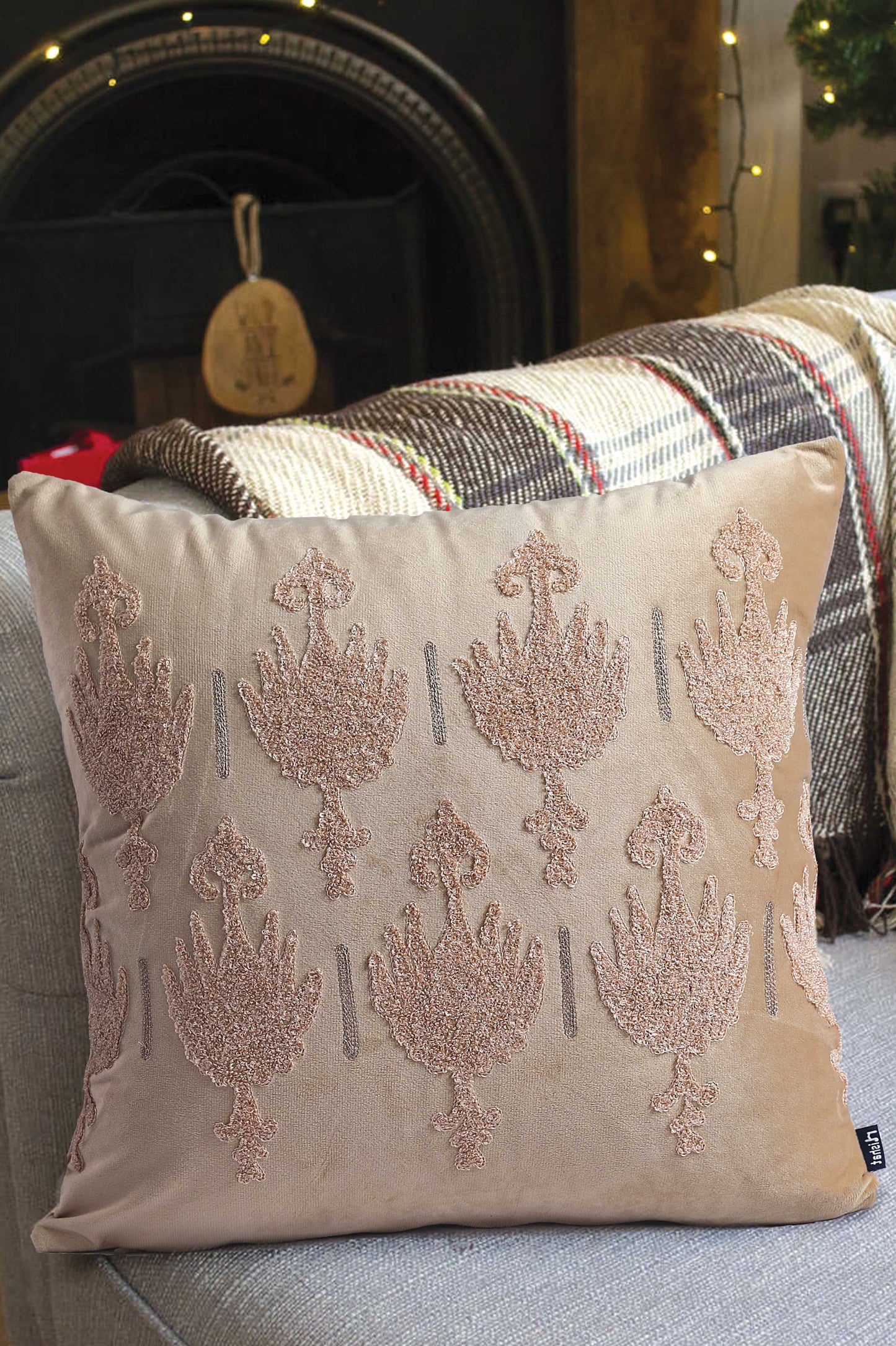 Nishat Linen - Shigar Cushion Cover Emb