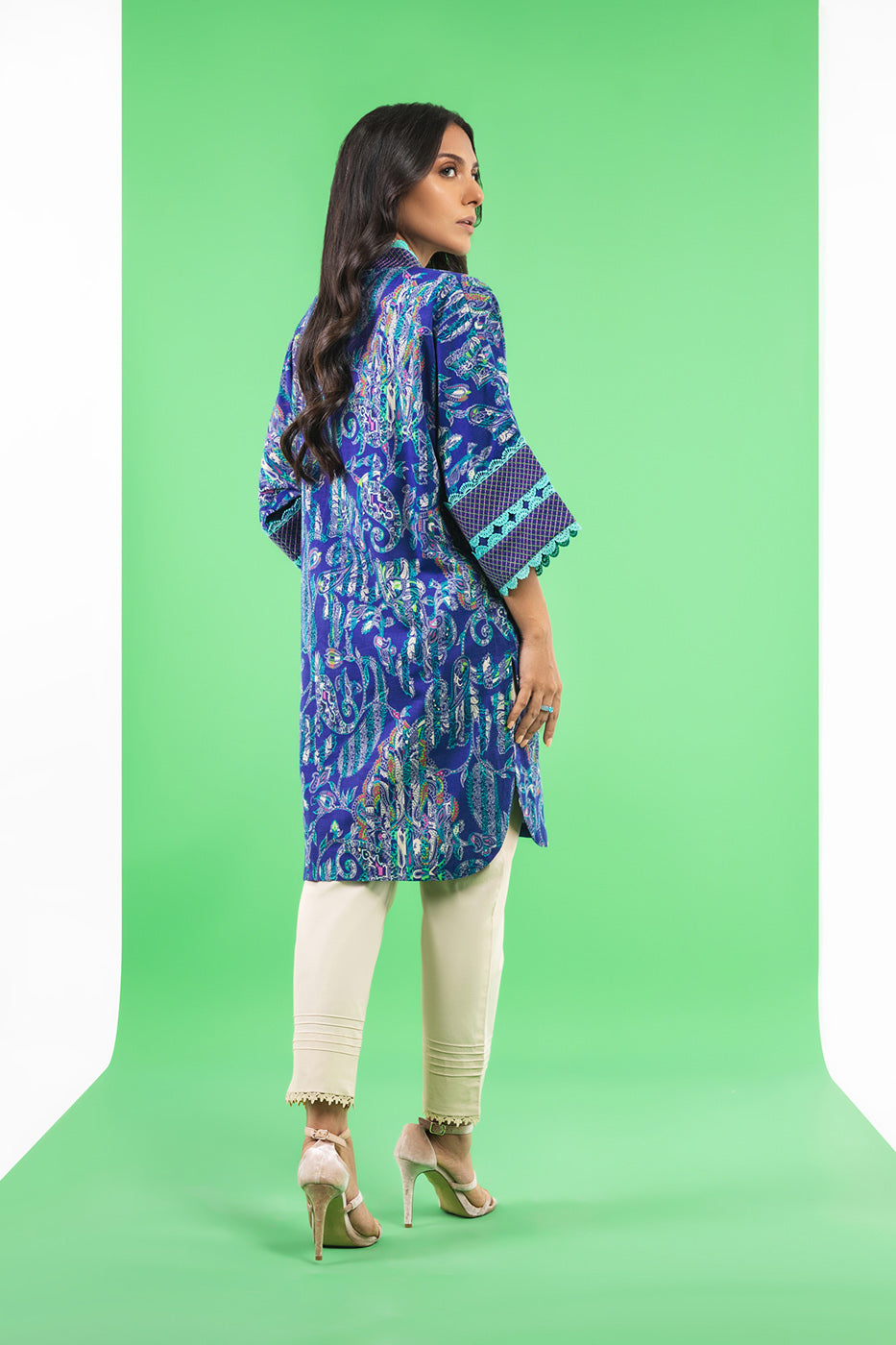1 Pc Printed Lawn Shirt