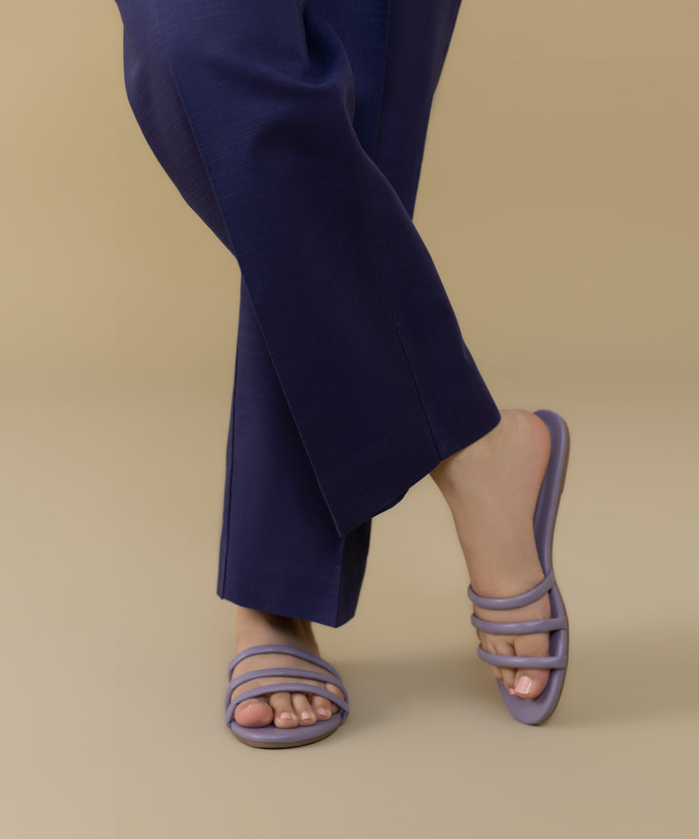 Sapphire - Khaddar Straight Pants