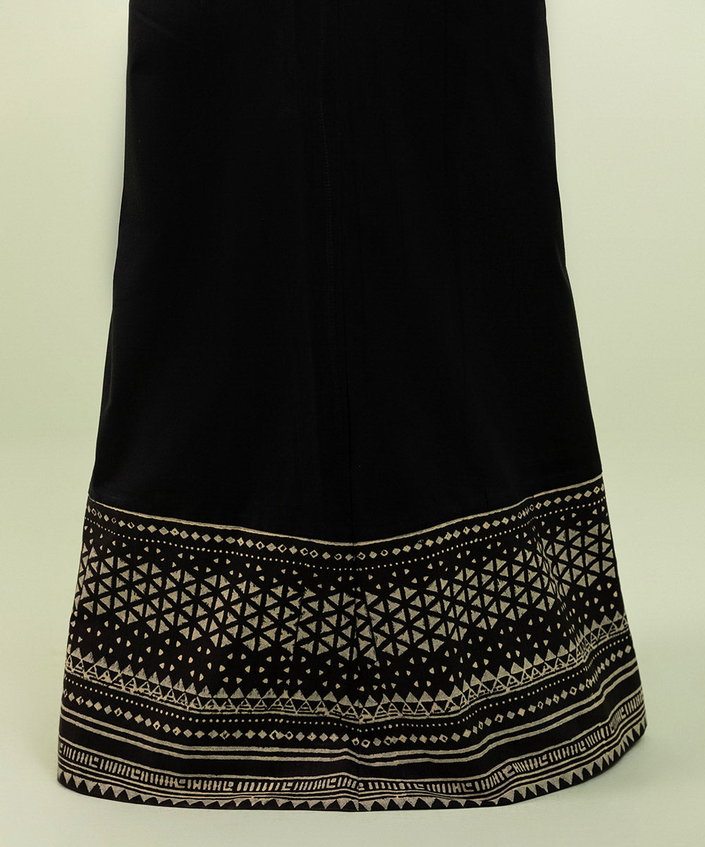 Sapphire - Block Printed Khaddar Sharara