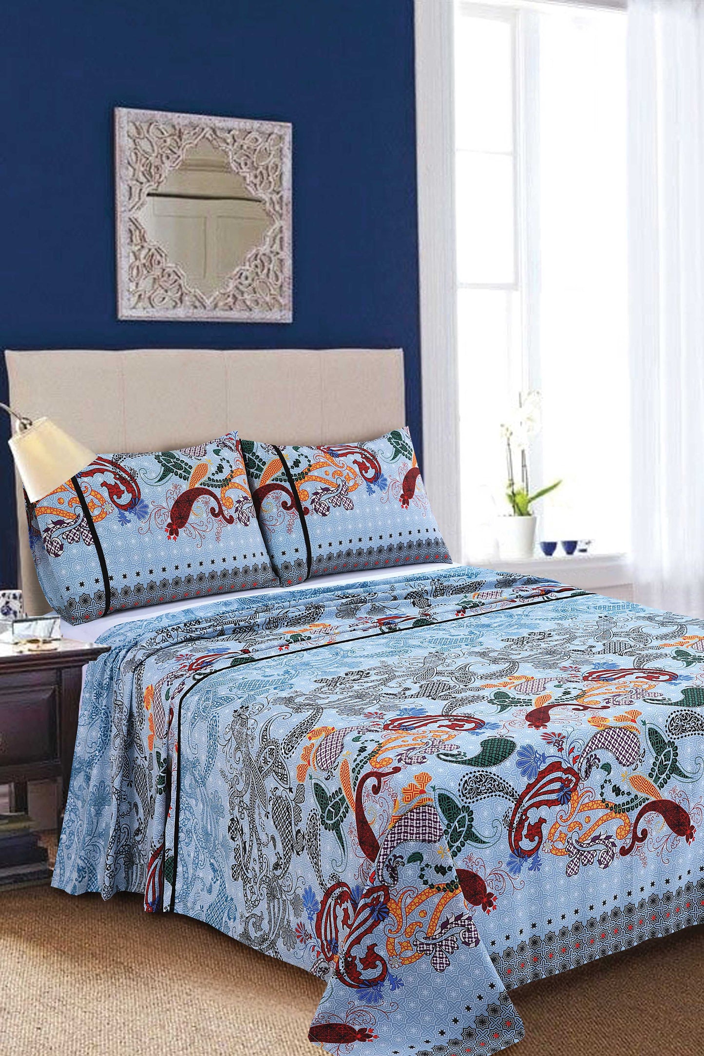 Nishat Linen - Seamless Paisley Sheet Set