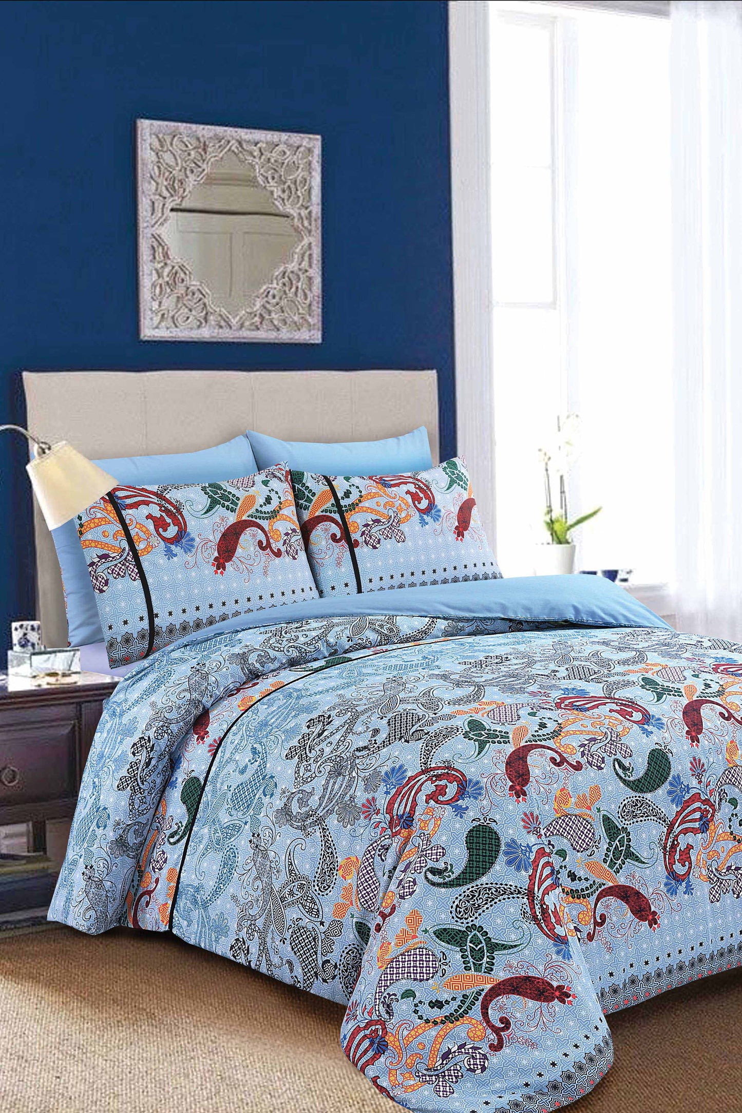 Nishat Linen - Seamless Paisley Duvet Cover