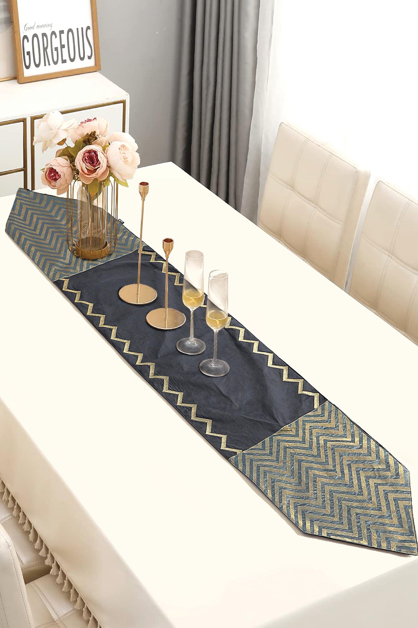 Nishat Linen - Tanger Table Runner- 1 Piece