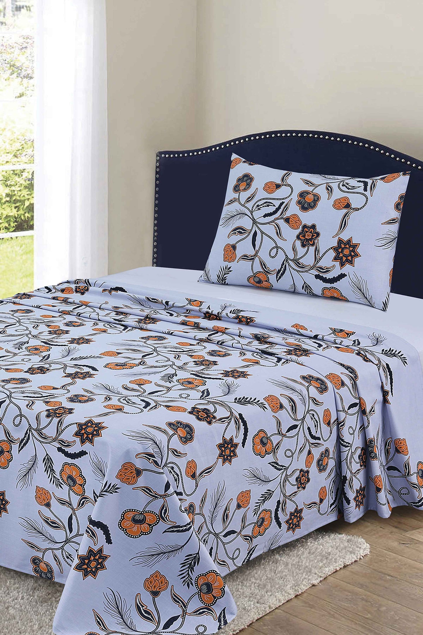 Nishat Linen - Traditional Motifs Sheet Set