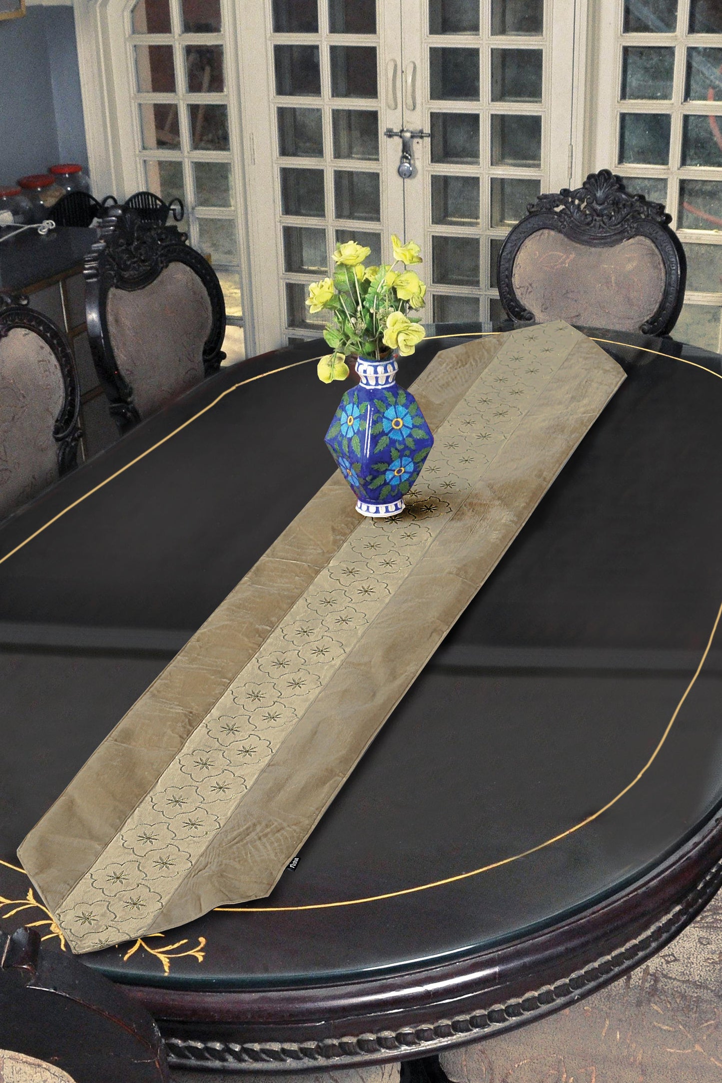 Nishat Linen - Vanila Table Runner - 1 Piece