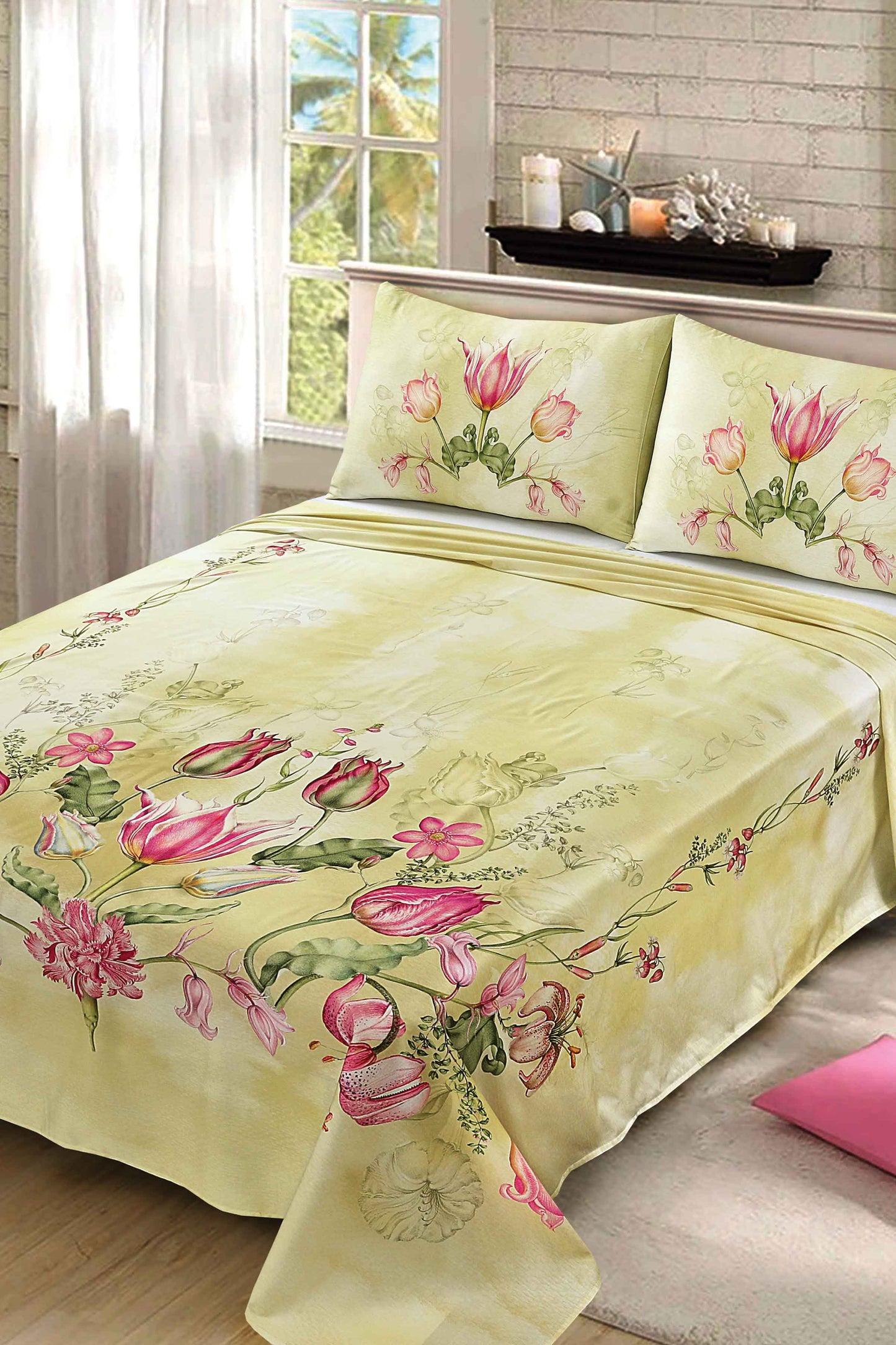 Nishat Linen - Vintage Blooming Sheet Set