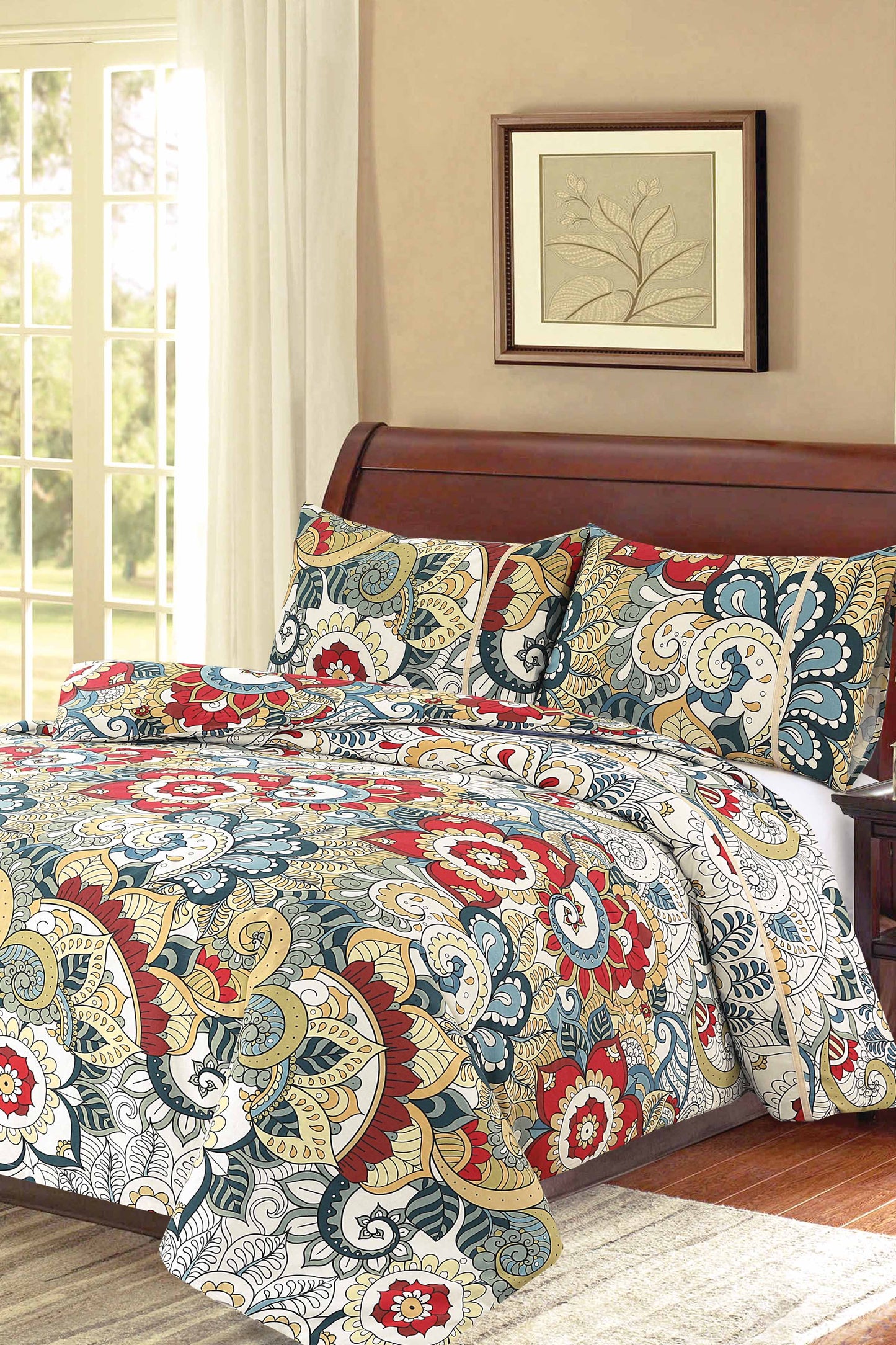 Nishat Linen - Vintage Floral Duvet Cover