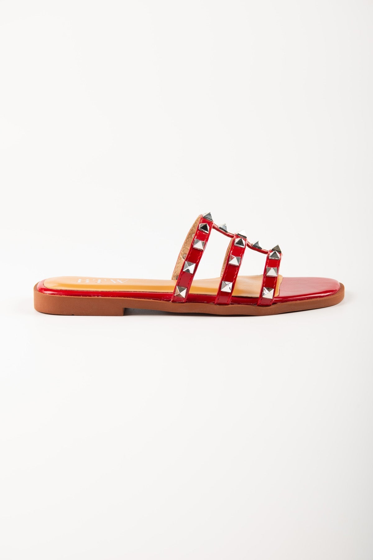 BTW - RED STRAP SANDALS