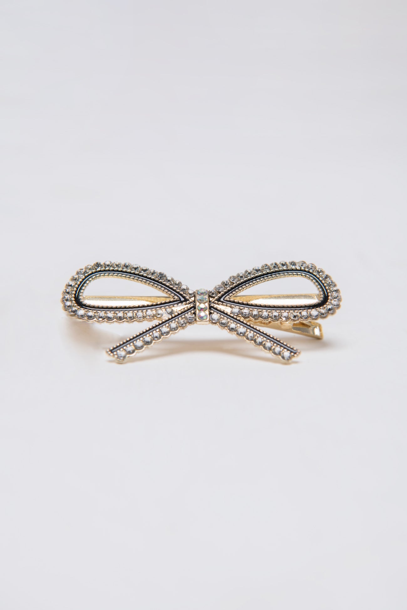 BTW - CRYSTAL BOW HAIR PIN