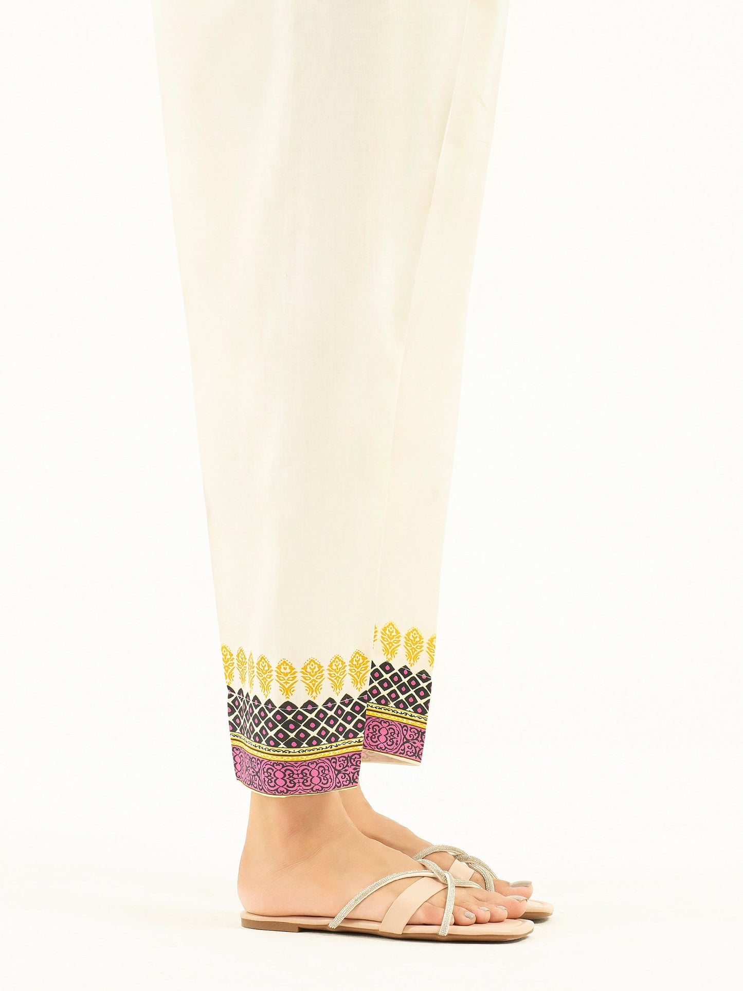 Printed Cambric Trousers