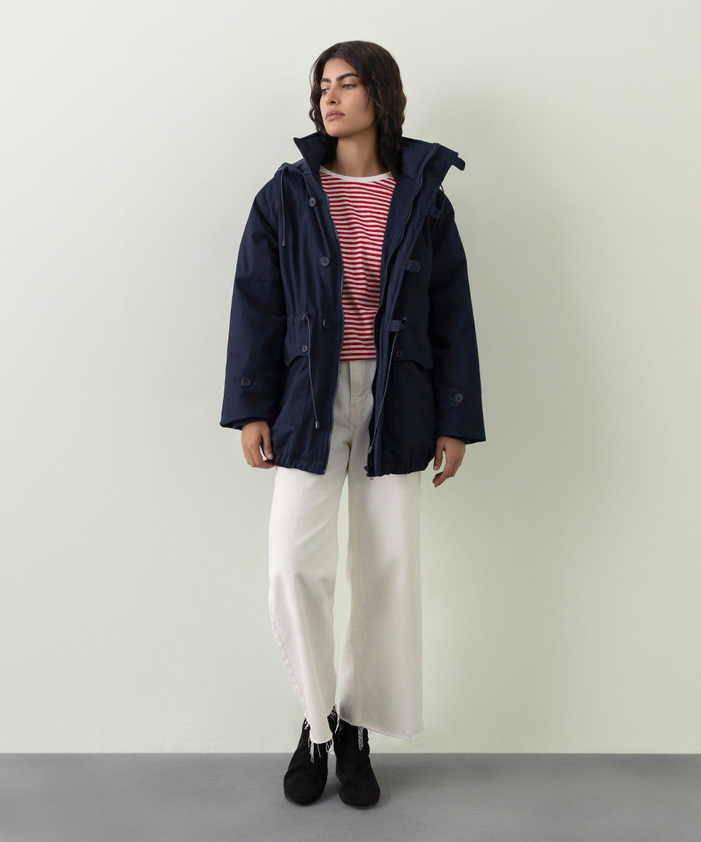 Sapphire - Hooded Fleece Jacket
