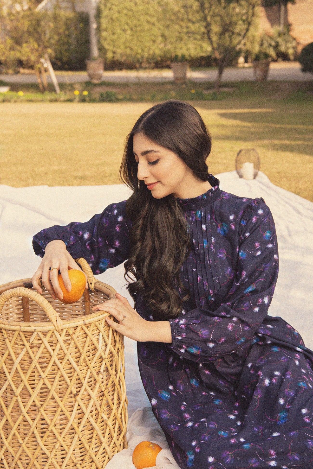 BTW - PRINTED LINEN TUNIC