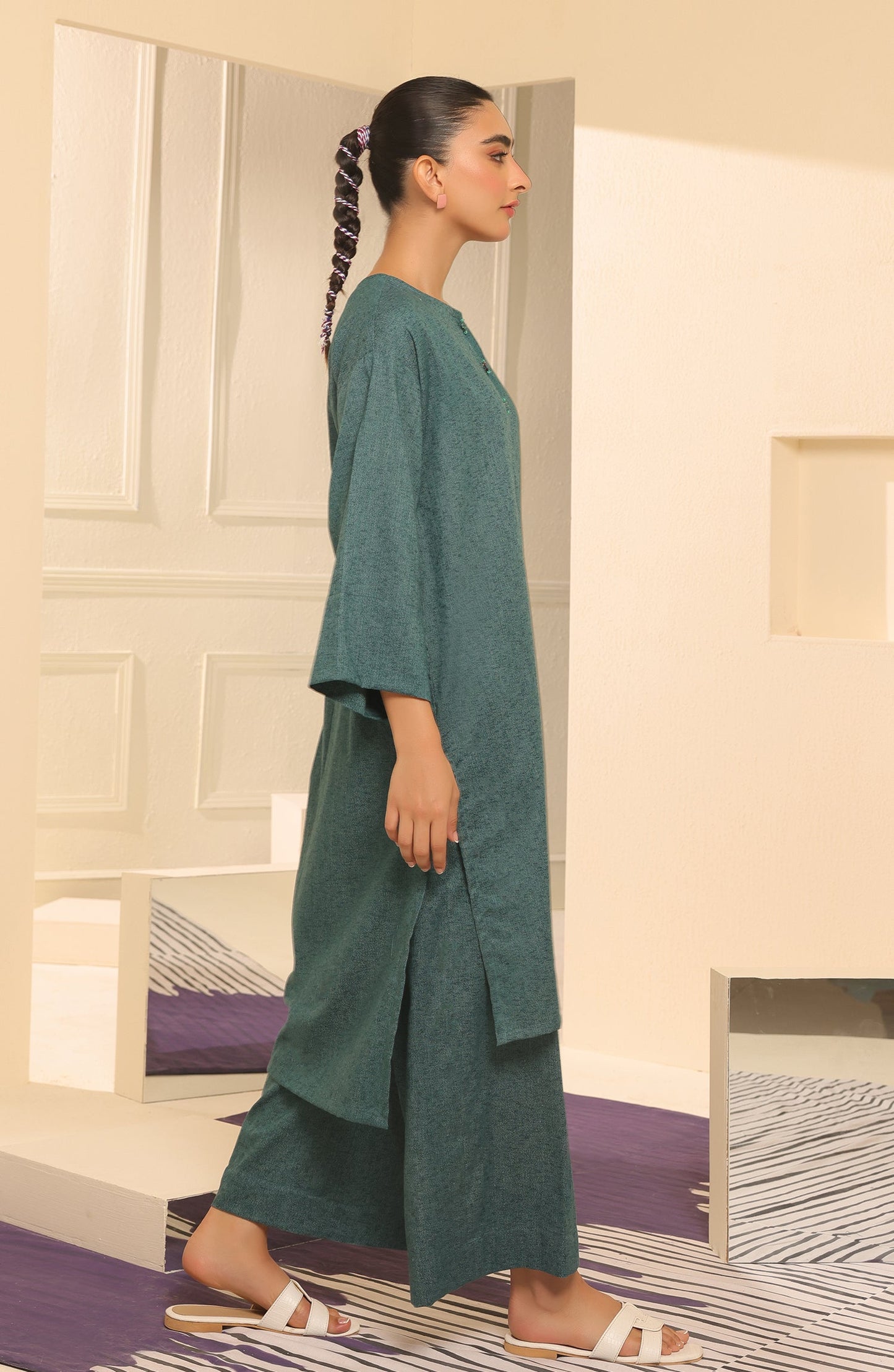 Orient - Stitched 2 Piece Plain Poly Viscose Shirt and POLY VISCOSE Pant