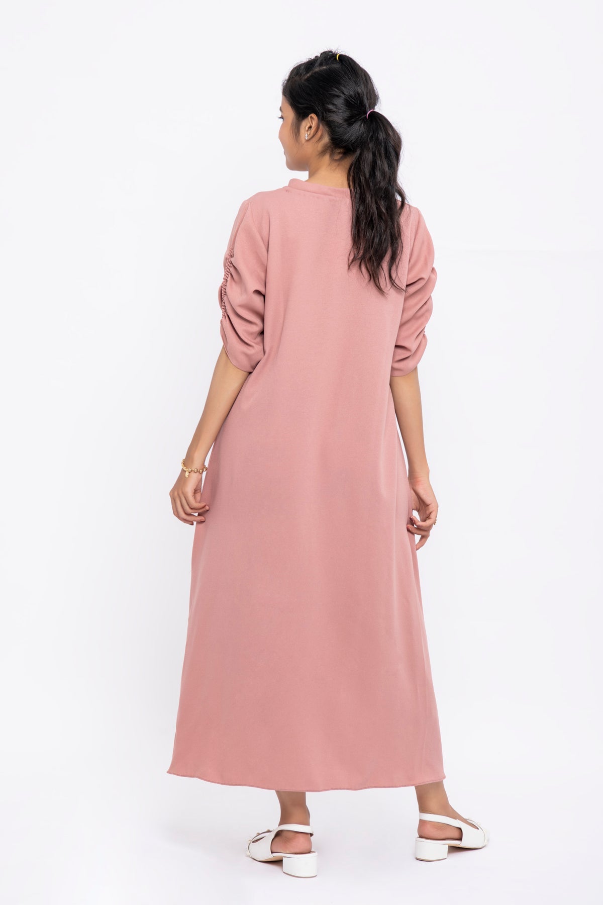 BTW - DRESS WITH FRONT KNOT