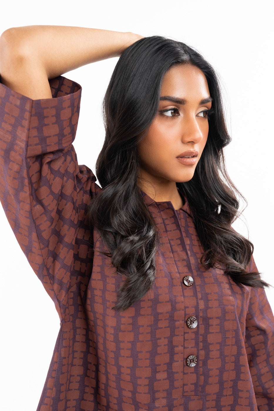 2 Pc Printed Khaddar Outfit