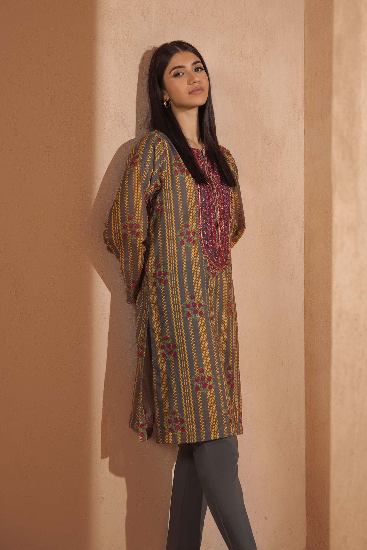 Printed Lawn Shirt