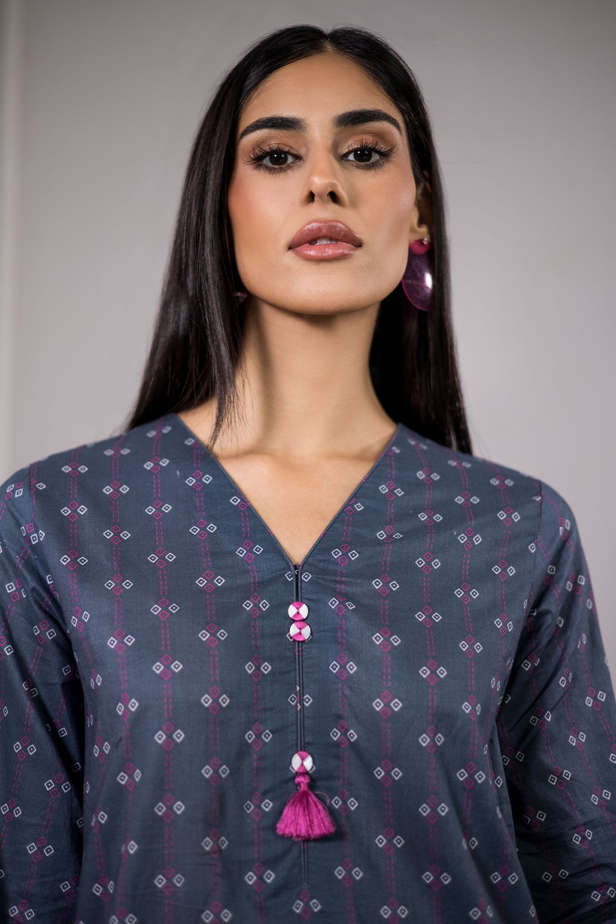 Embroidered Lawn Kurti