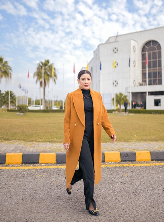 Chaos - Hypnotic lotus wool coat