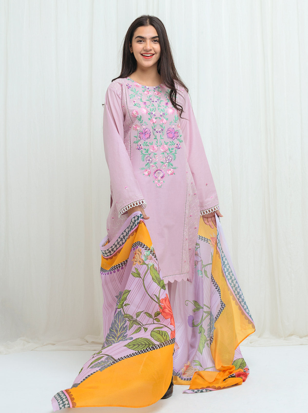 Beechtree - Wisteria Bloom-Embroidered-3P