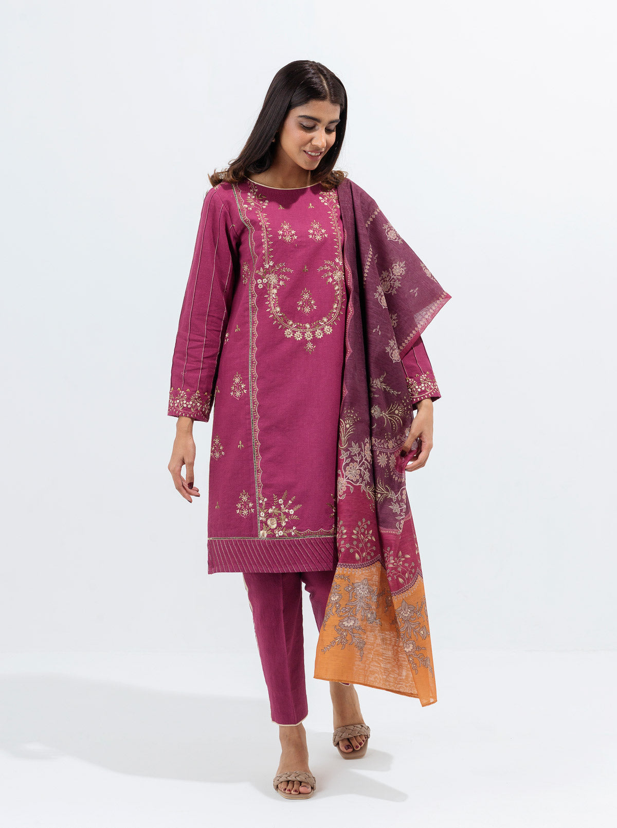 Beechtree - Victorian Plum-Embroidered-2P