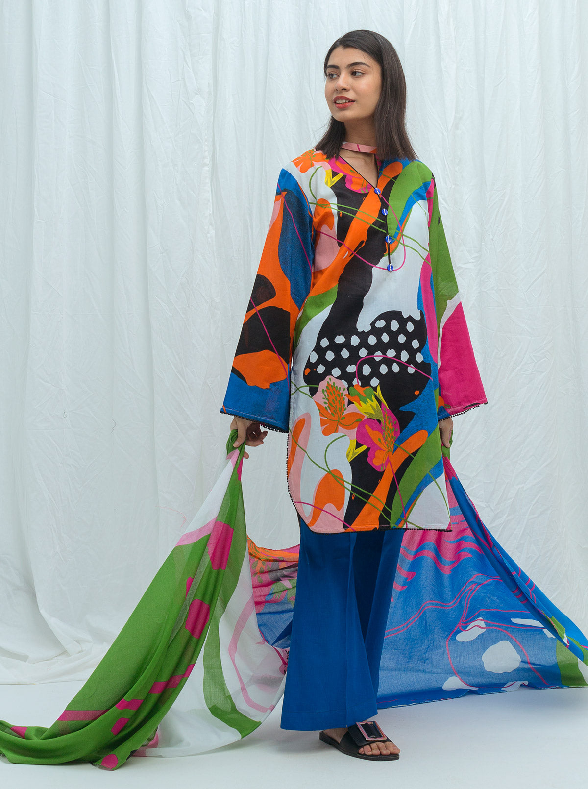 Beechtree - Summer Spectrum-Printed-2P (UNSTITCHED)