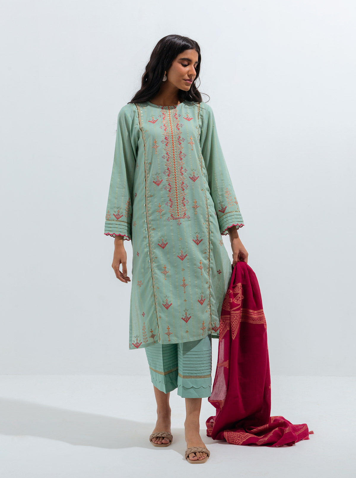 Beechtree - Aqua Gypsy-Embroidered-2P