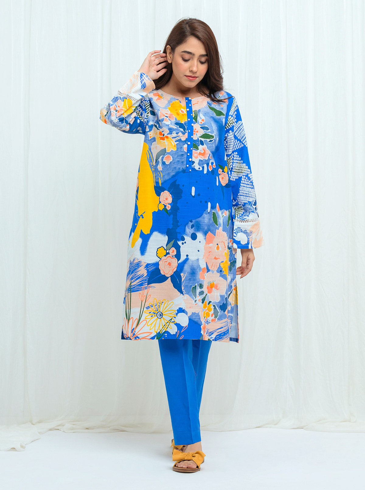 Beechtree - Floral Silhouette - Printed - 2P